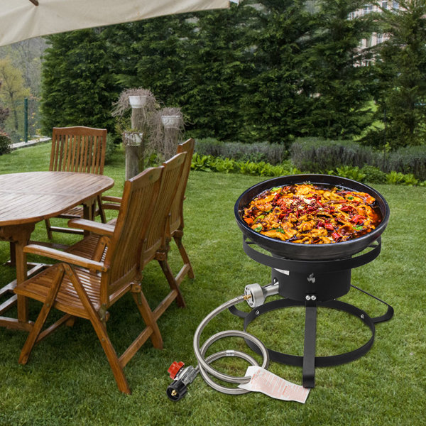 Vivicreate Single Burner High Pressure Propane Outdoor Wok Wayfair Canada